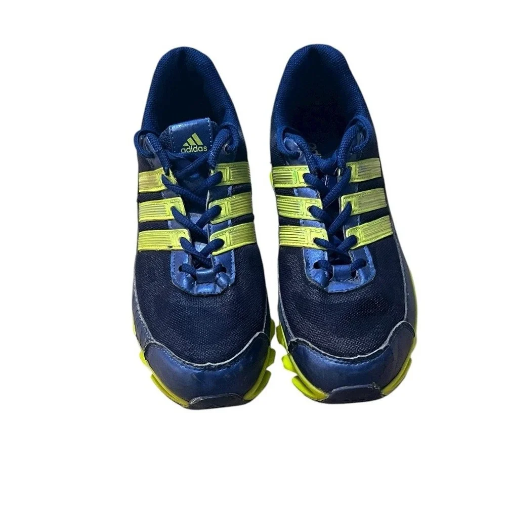 Adidas Men's Climawarm Running Shoes Neon‎ Blue G89687 Low Top Sneakers Size 8.5